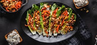 If you love chinese takeout, you will love this take on p.f. Mongolian Seitan Lettuce Cups Plant Based Recipes