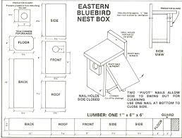 Bird House Plans Bluebird House Plans