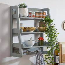 Colonial Wall Mounted Shelving With