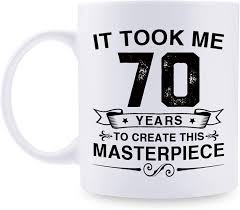 funny 70th birthday gifts for women men