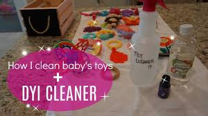 diy cleaner how i clean baby toys