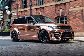 Vehicle wrapping, car wrapping or vinyl/vinyl graphics is a growing commodity in auto design. Range Rover Svr Rose Gold Reforma Uk