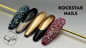 rockstar nails glitz glam nail