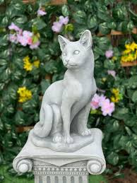 Cat Garden Statue Outdoor Sculpture