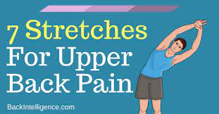 upper back stretches for back pain relief