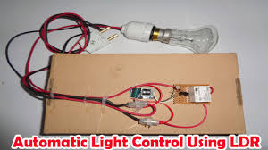 Automatic Light Control Automated Lighting System For Home