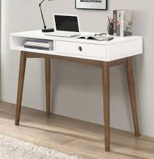 Some of the most reviewed products in modern desks are the furinno 40 in. Coaster Bradenton 1 Drawer Writing Desk White And Walnut 801931 On Sale At Spokane Furniture Company Serving Spokane Post Falls Coeur D Alene Wa Spokane Valley Post Falls And Coeur D Alene Id
