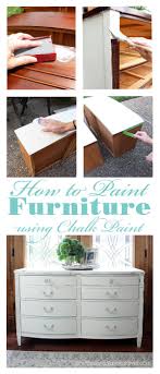 Painting with chalk paint has become a passion of mine! How To Paint Furniture Using Chalk Paint Confessions Of A Serial Do It Yourselfer