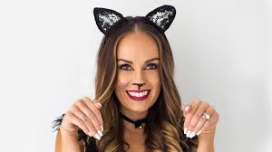 cute cat halloween makeup tutorial