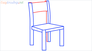 how to draw chair step by step 6
