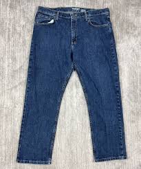 wrangler jeans mens 38x29 blue reserve