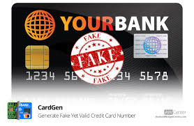 Use our credit card number generate a get a valid credit card numbers complete with cvv and other fake sample valid credit card numbers: Cardgen Generate Fake Yet Valid Credit Card Number Aw Center