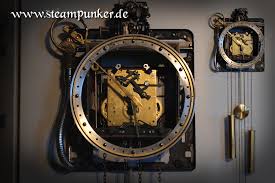 File Steampunk Wall Clock Jpg