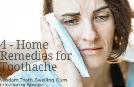 4 home remes for toothache tooth