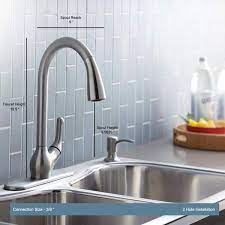 barossa pull down kitchen sink faucet with soap lotion dispenser