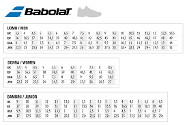 Babolat Racket Size Guide