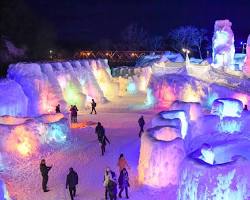 千歲支笏湖冰濤祭的圖片