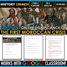 first moroccan crisis questions and