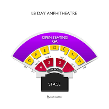 Lb Day Amphitheatre At Oregon State Fairgrounds 2019 Seating