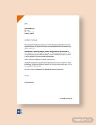 Free Biomedical Engineering Cover Letter Template Word
