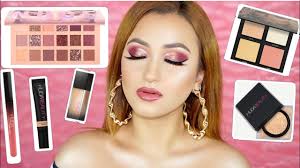 huda beauty one brand makeup tutorial