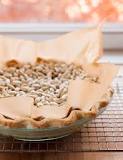 What kind of beans do you use to blind bake a pie crust?