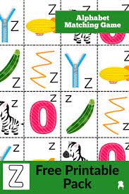 letter z worksheets for kindergarten