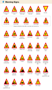 traffic signs and road markings in iceland