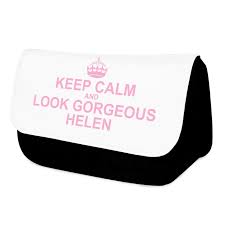 personalised keep calm makeup bag