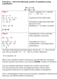 Solve Systems Of Equations With The