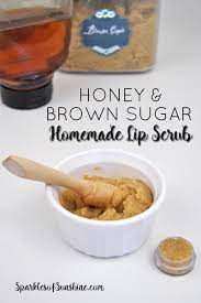 brown sugar homemade lip scrub