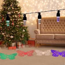Outdoor Hanging Projector String Lights