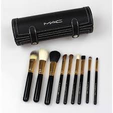 mac 9pcs makeup brush set chinagoltd