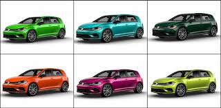 Paint Your Vw Golf R In Crazy Colours