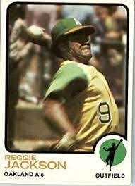 Check spelling or type a new query. Amazon Com 1973 Topps Baseball Card 255 Reggie Jackson Collectibles Fine Art