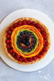 rainbow fruit tart jam lab