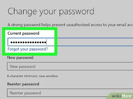 Enter your current password, enter your new password twice, and then select change now. How To Change A Hotmail Account Password 4 Steps With Pictures