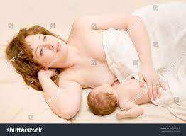 Mother Baby Young Redhead Woman Breastfeeding Stock Photo 109617212 |  Shutterstock