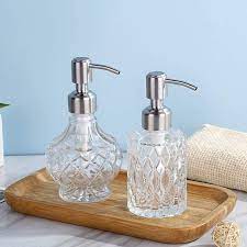 Yunnasi Glass Soap Dispenser With