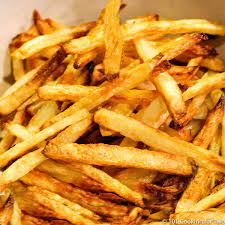 crispy baked french fries fresh or