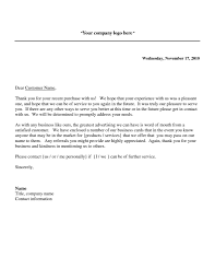 Free Sample Business Thank You Letter Templates At To