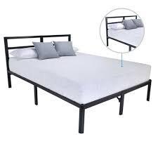 14 inch tall steal slat bed frame