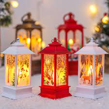 Рождественский фонарь светильник рождественские украшения для дома  Рождественская елка украшения 2022 Navidad рождественские подарки новый год  2023 | AliExpress