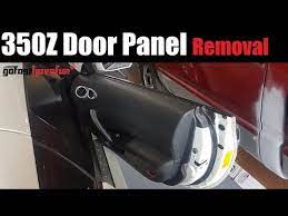 nissan 350z door panel removal
