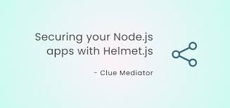node js apps with helmet js