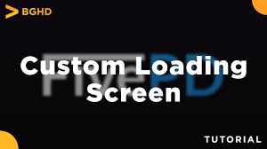custom loading screen fivem install