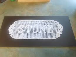 Filet Crochet Name Doily 12 Steps With Pictures
