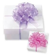 ribbons bows for gift packaging