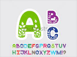 Large Alphabet Letter Templates Designs