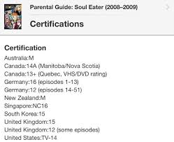 The parents guide items below may give away important plot points. Basic Warning Guide Wiki Soul Eater Amino
